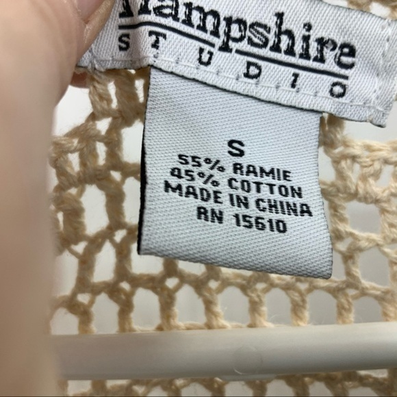 Hamshire studio boho granny core crocheted cardigan S - Picture 6 of 8